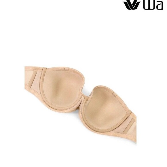 New Wacoal Size 34D Sand 854119 Red Carpet Convertible Strapless Underwire Bra - Picture 4 of 14